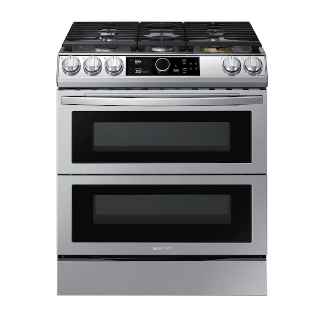 6.0 cu ft. Smart Slide-in Gas Range with Flex Duo, Smart Dial & Air Fry