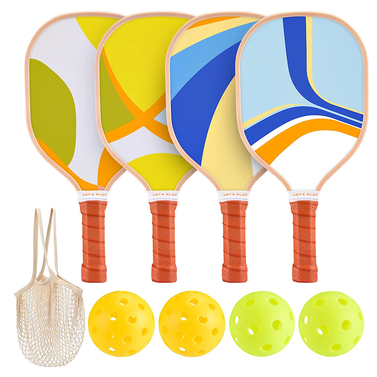 Sprypals Pickleball Paddles Set of 4