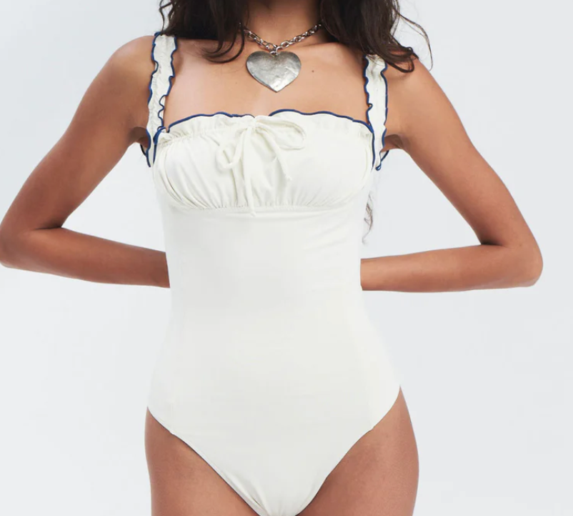 Fawn Ruffle One Piece Swimsuit