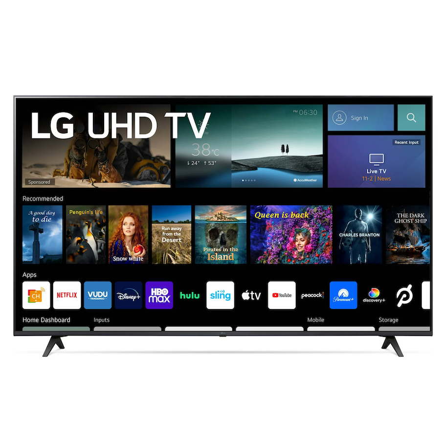 LG 55" Class 4K UHD 2160P webOS Smart TV