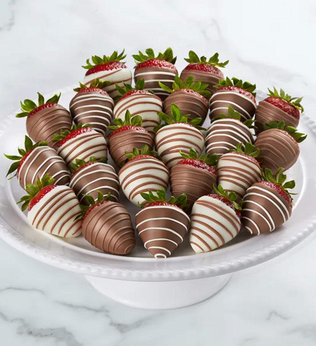 Gourmet Drizzled Strawberries
