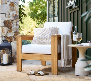 Malibu FSC Teak Outdoor Lounge Chair