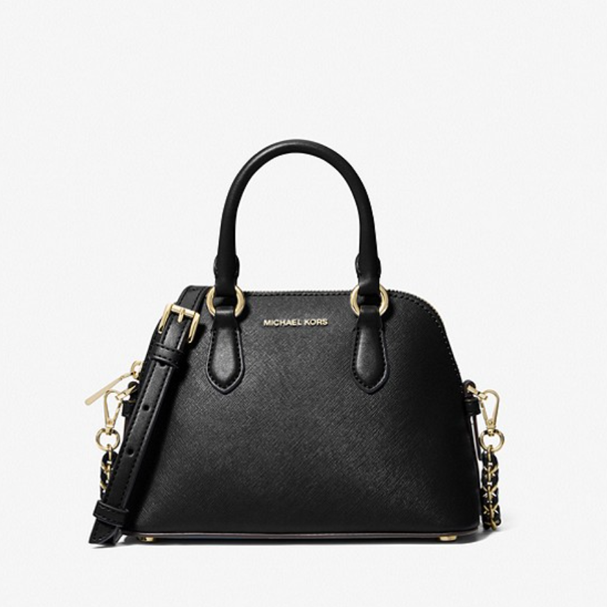 Veronica Extra-Small Saffiano Leather Crossbody Bag 