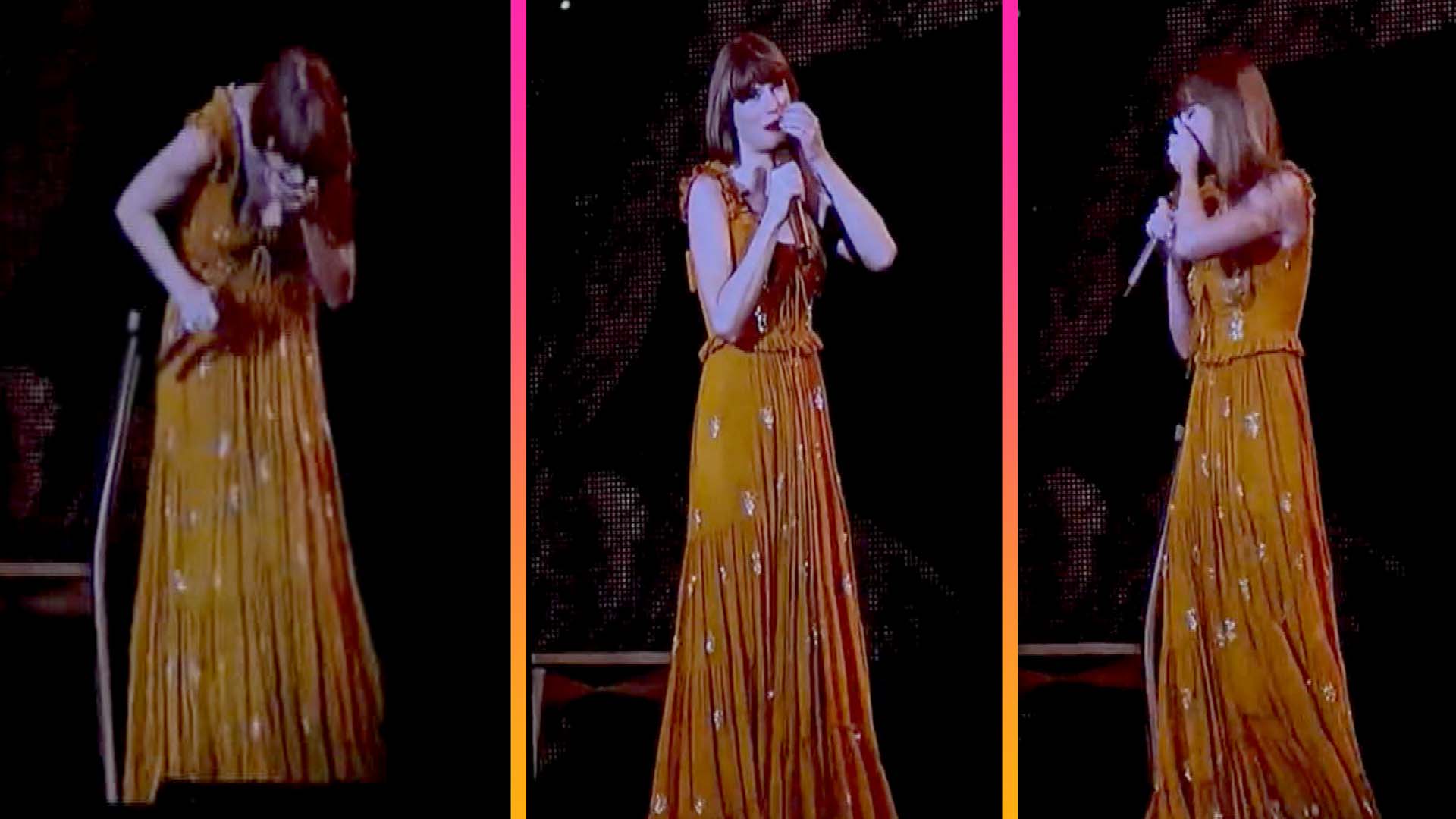 Taylor Swift Swallows a Bug on Stage During Her 'Eras Tour': See Her Play  Off the Funny Moment | Entertainment Tonight