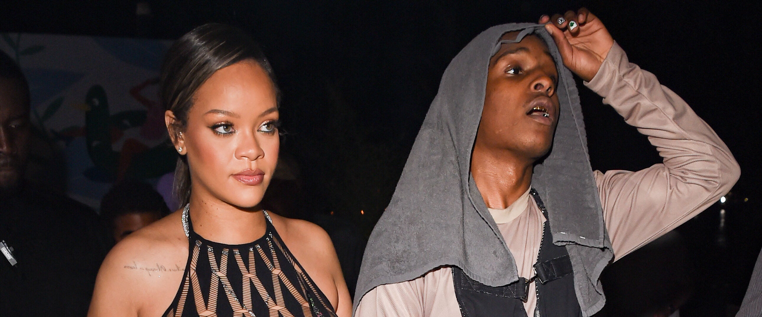 Pregnant Rihanna and A$AP Rocky step out in WeHo after their son's