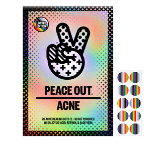 Peace Out Pride Acne Dots