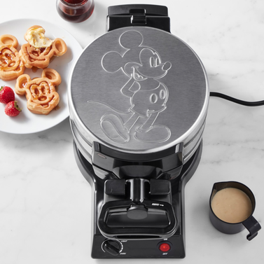 Williams Sonoma Mickey Mouse Double Flip Waffle Maker