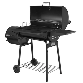 Royal Gourmet 30" Barrel Charcoal Grill with Smoker