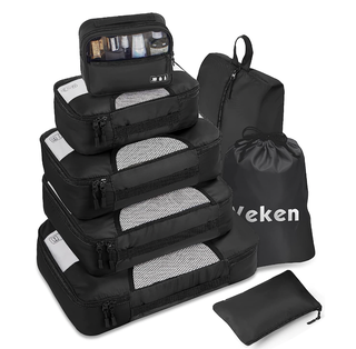 Veken 8 Set of Various Colored Packing Cubes