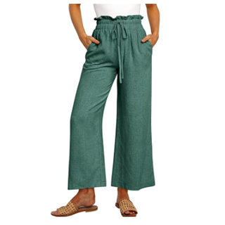 Anrabess Women's Linen Pants