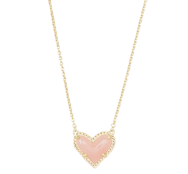 Ari Heart Gold Pendant Necklace