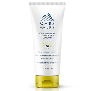 Oars + Alps Mineral SPF 50 Sunscreen Body Lotion