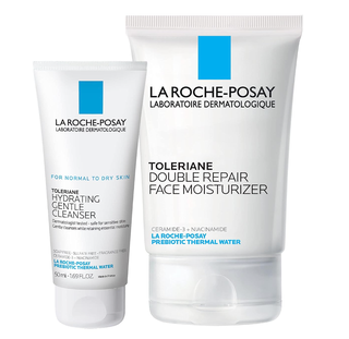 La Roche-Posay Toleriane Double Repair Face Moisturizer with Travel-Size Cleanser