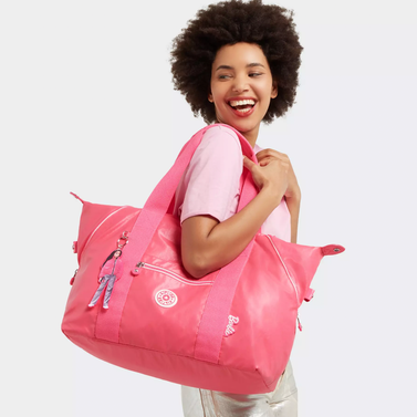 Barbie x Kipling Collab: Shop Barbiecore Luggage, Shoulder Bags
