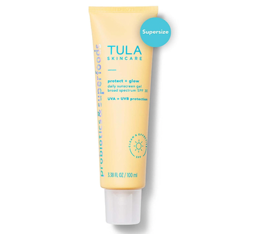TULA Skin Care Protect + Glow Daily Sunscreen Gel Broad Spectrum SPF 30