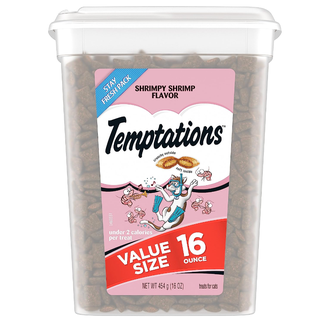 Temptations Classic Crunchy and Soft Cat Treats Shrimpy Shrimp Flavor