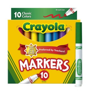 Crayola Classic Broad Line Markers