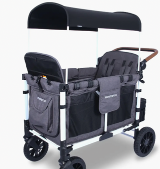 WonderFold W4 Luxe 4-Passenger Multifunctional Stroller Wagon Bonus Pack