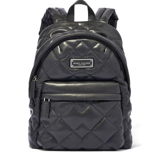Marc Jacobs Black Quilted Leather Women's Moro Backpack
