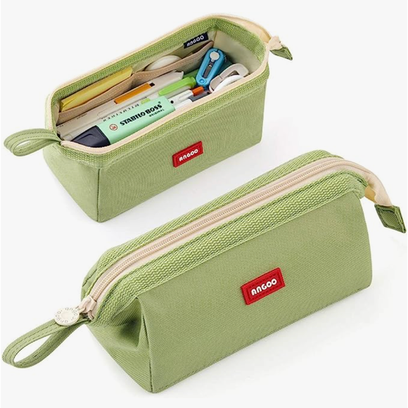 Xmmswdla Pencil Cases Green Pencil Caseslarge-Capacity Pencil Case Macaron Color Matching Can Be Transformed Into An Upgraded Pencil Case Stationery