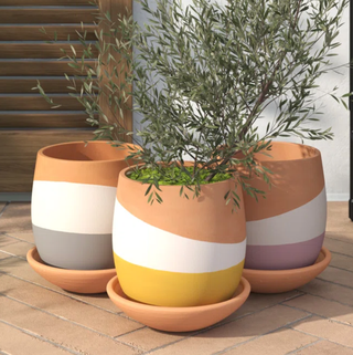 Lisbon Outdoor Pot Planter - Set of 3