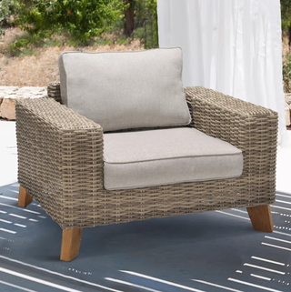 Napoli Wicker Outdoor Lounge Chair