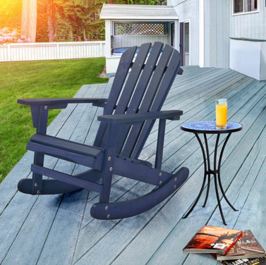 Rosecliff Heights Almat Solid Wood Adirondack Chair