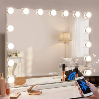 Fenchilin Large Hollywood Vanity Mirror with Lights