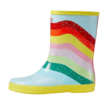 Hunter First Rainbow Glitter Boots