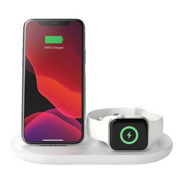 Belkin 3-in-1 Wireless Charger for iPhone, Apple Watch, and AirPods