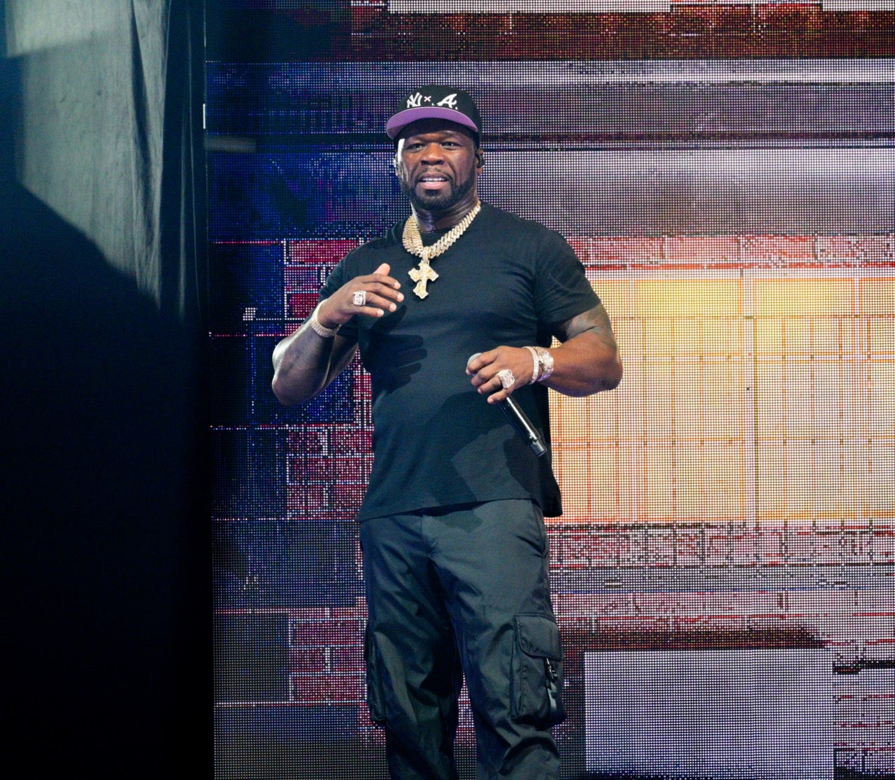 50 Cent Avoids Criminal Charges for Mic Throwing Incident | Entertainment  Tonight