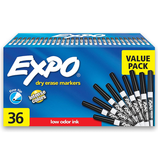 Expo Low-Odor Dry-Erase Markers