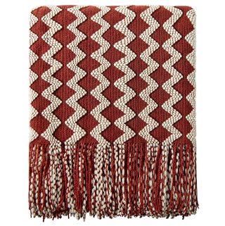 NTBay Acrylic Knitted Throw Blanket
