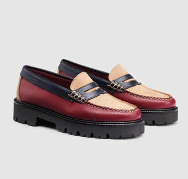 G.H. Bass Whitney Tricolor Super Lug Weejuns Loafer