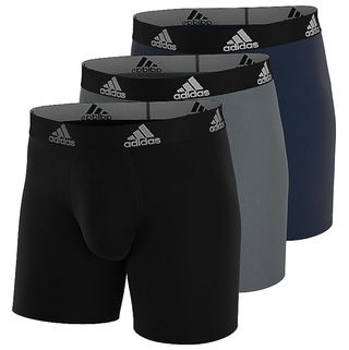 Adidas Men's Performance Boxer Brief Underwear (3-Pack)