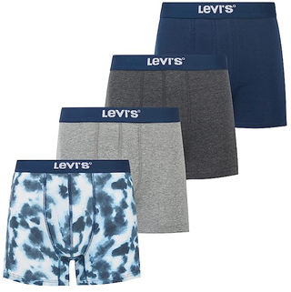 Levi's Mens Boxer Briefs Cotton Stretch Underwear (4-Pack)