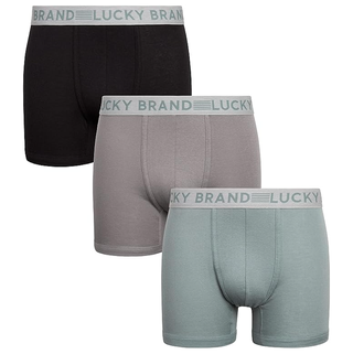 Lucky Brand Men's Super Soft Boxer Briefs (3-Pack)
