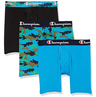 Champion Men's Underwear Boxer Briefs (3-Pack)