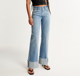 Abercrombie & Fitch Mid-Rise Baggy Jean