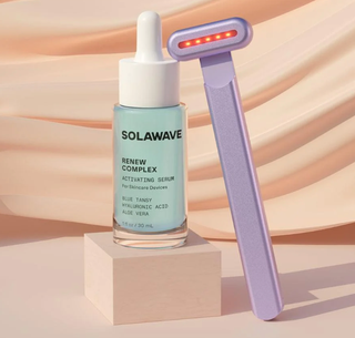 Solawave 4-in-1 Facial Wand and Renew Complex Serum