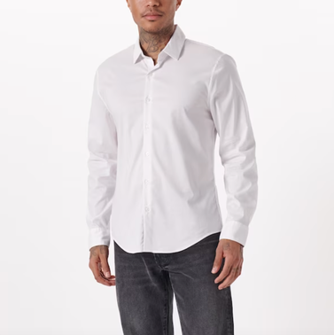 Long-Sleeve Performance Button-Up Shirt
