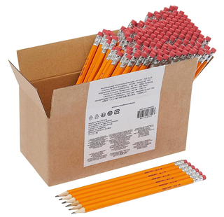Amazon Basics Woodcased #2 Pencils, Pre-sharpened