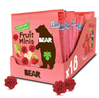 BEAR Real Fruit Snack Minis