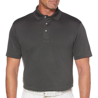PGA TOUR Airflux Solid Mesh Short Sleeve Polo