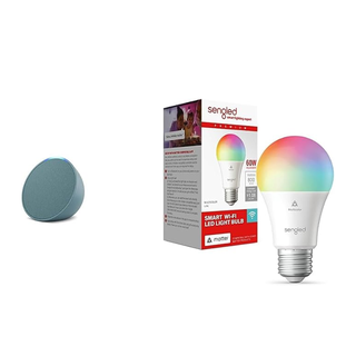 Echo Pop with Sengled Matter Smart Bulb
