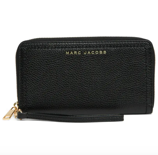 Marc Jacobs Leather Wristlet Continental Wallet