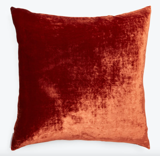 Aviva Stanoff Velvet Pillow Rust