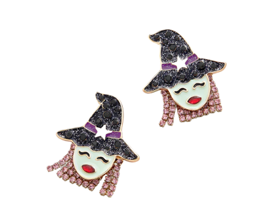 BaubleBar What You Witch For Glow-In-The-Dark Earrings