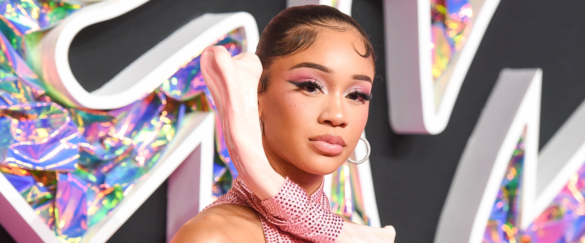 Nicki Minaj Looks Pretty in Barbie-Pink Louis Vuitton Outfit – Footwear News