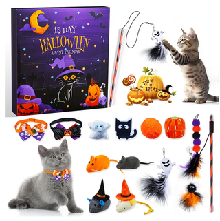 Larchio Halloween Advent Calendar for Cat